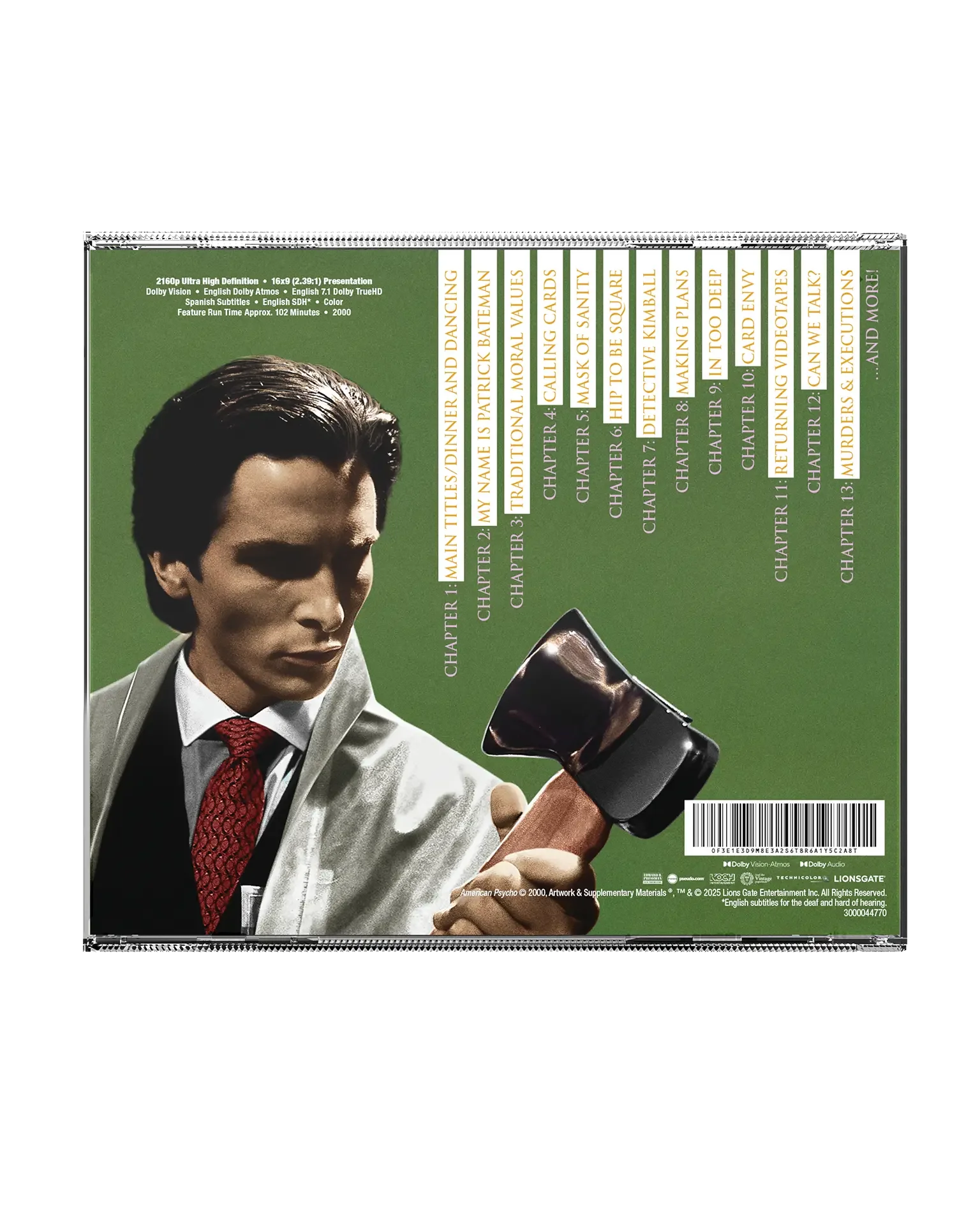 American Psycho 25th Anniversary 4K Collector's Edition - Image 10