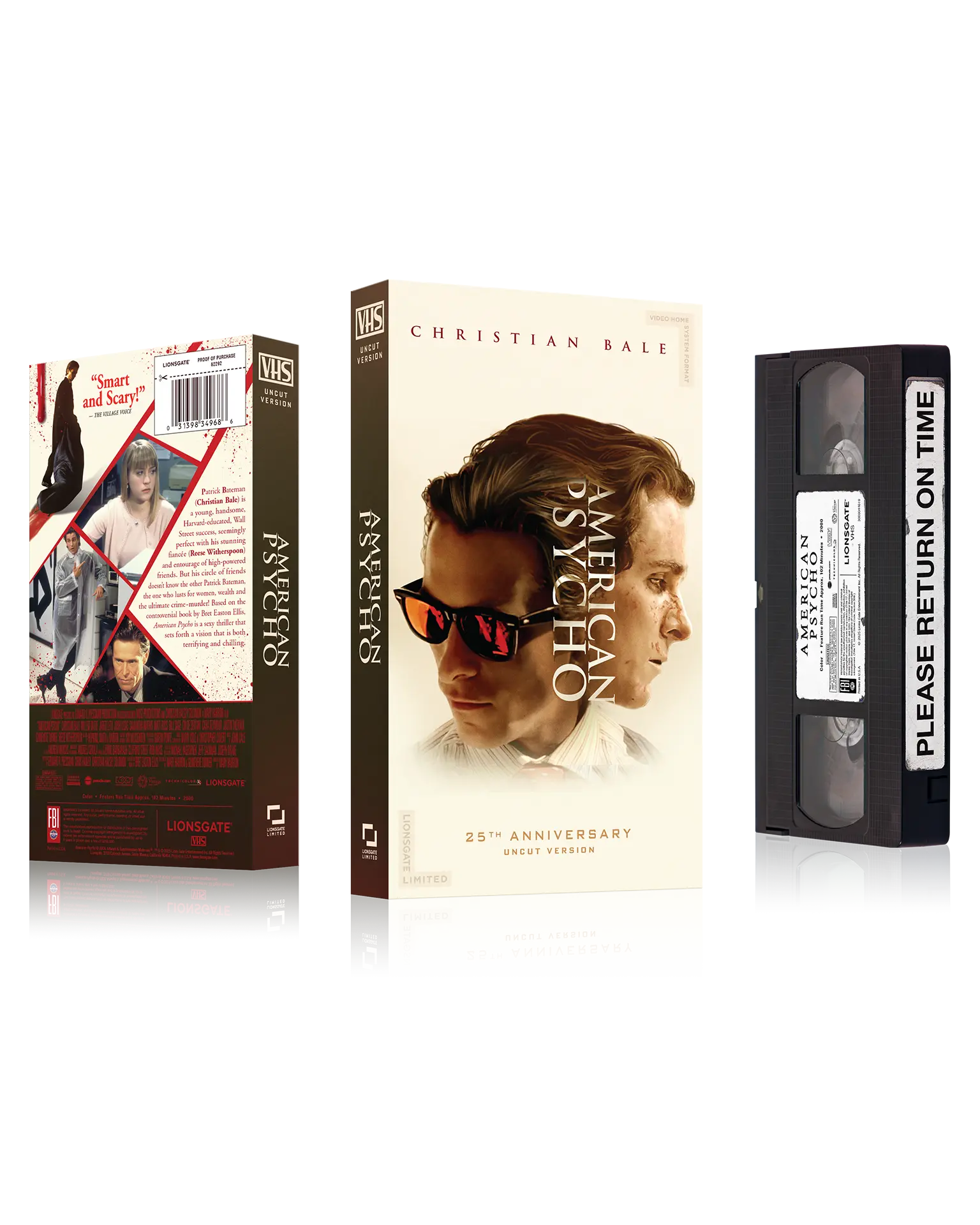American Psycho VHS – BE KIND, REWIND EDITION - Image 2