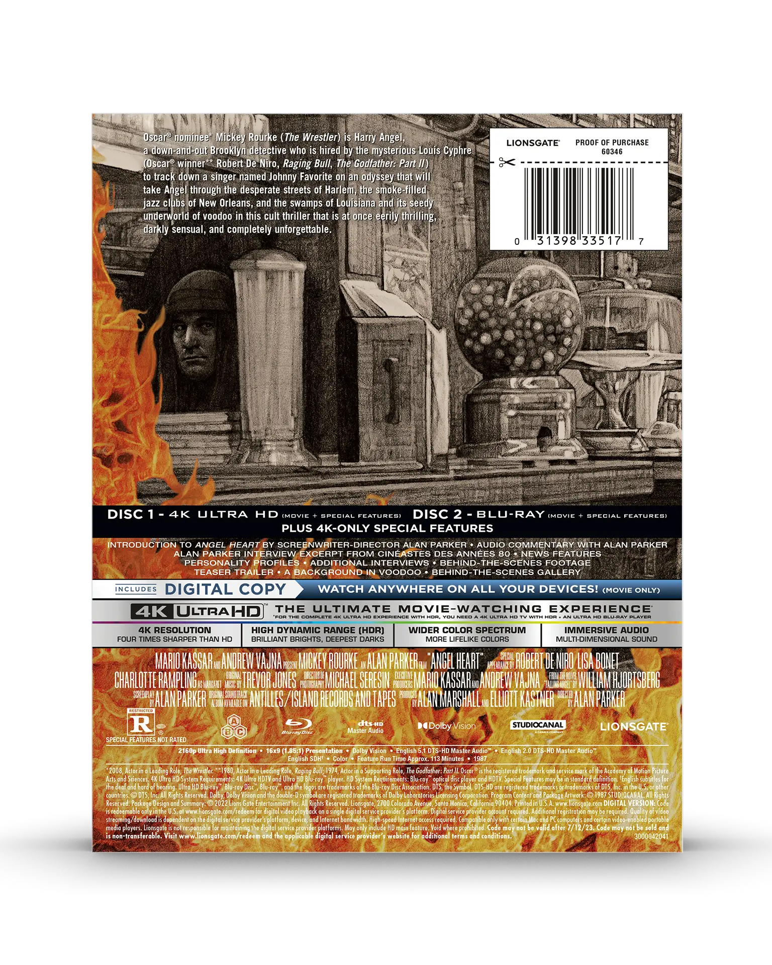 Angel Heart 4K Steelbook® - Image 7