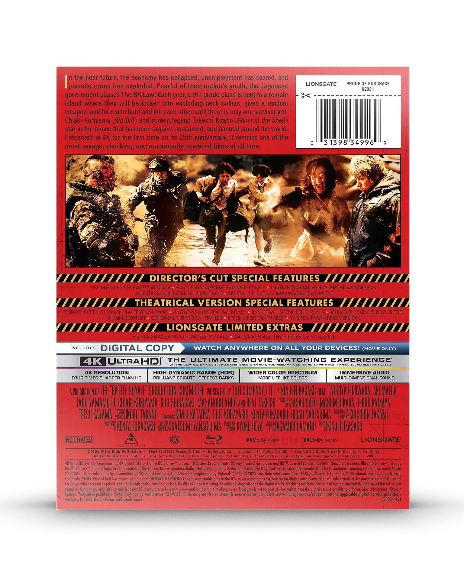 Battle Royale - 25th Anniversary Edition 4K SteelBook® - Image 7