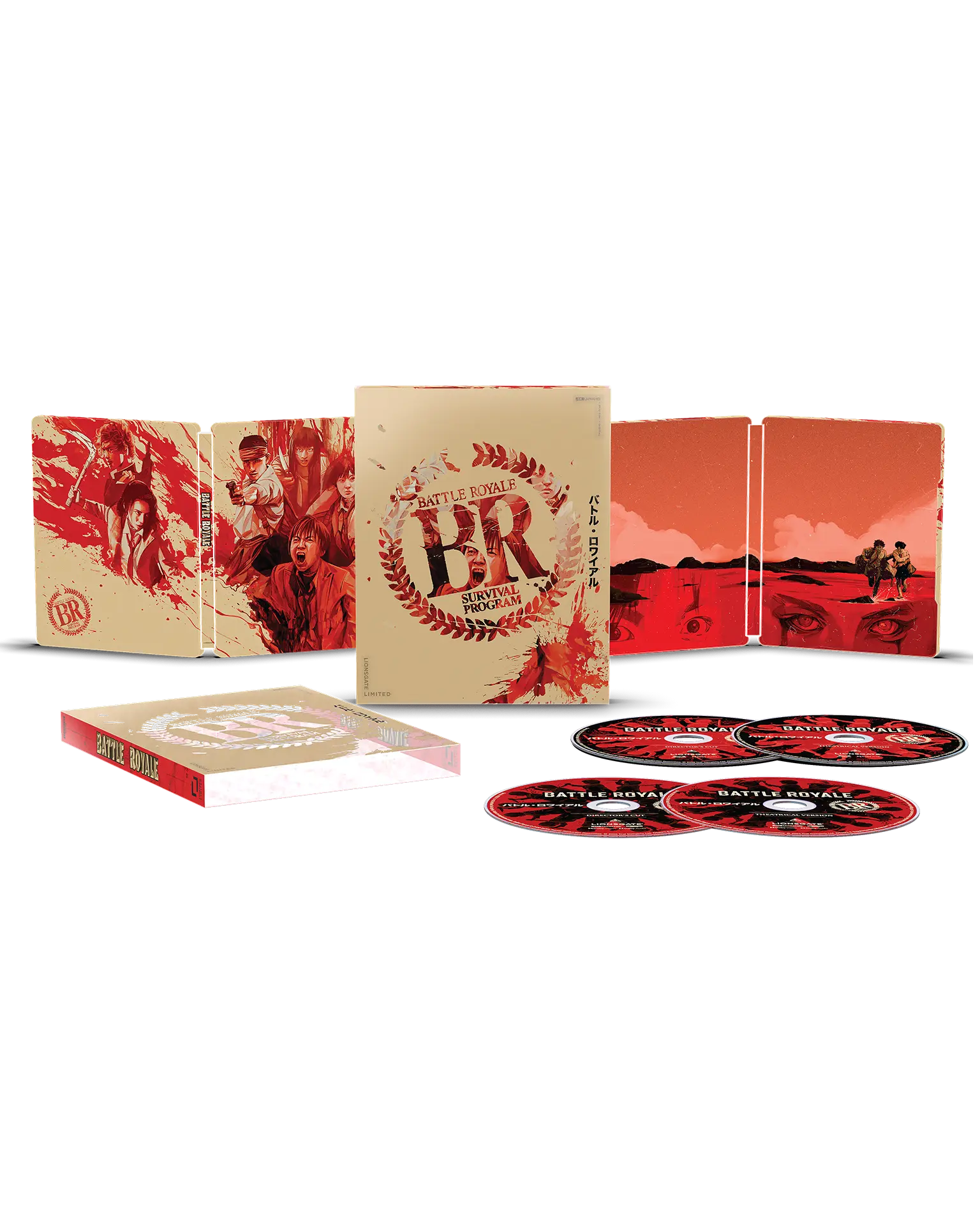 Battle Royale 25th Anniversary Edition 4K SteelBook® + T-Shirt Bundle - Image 4