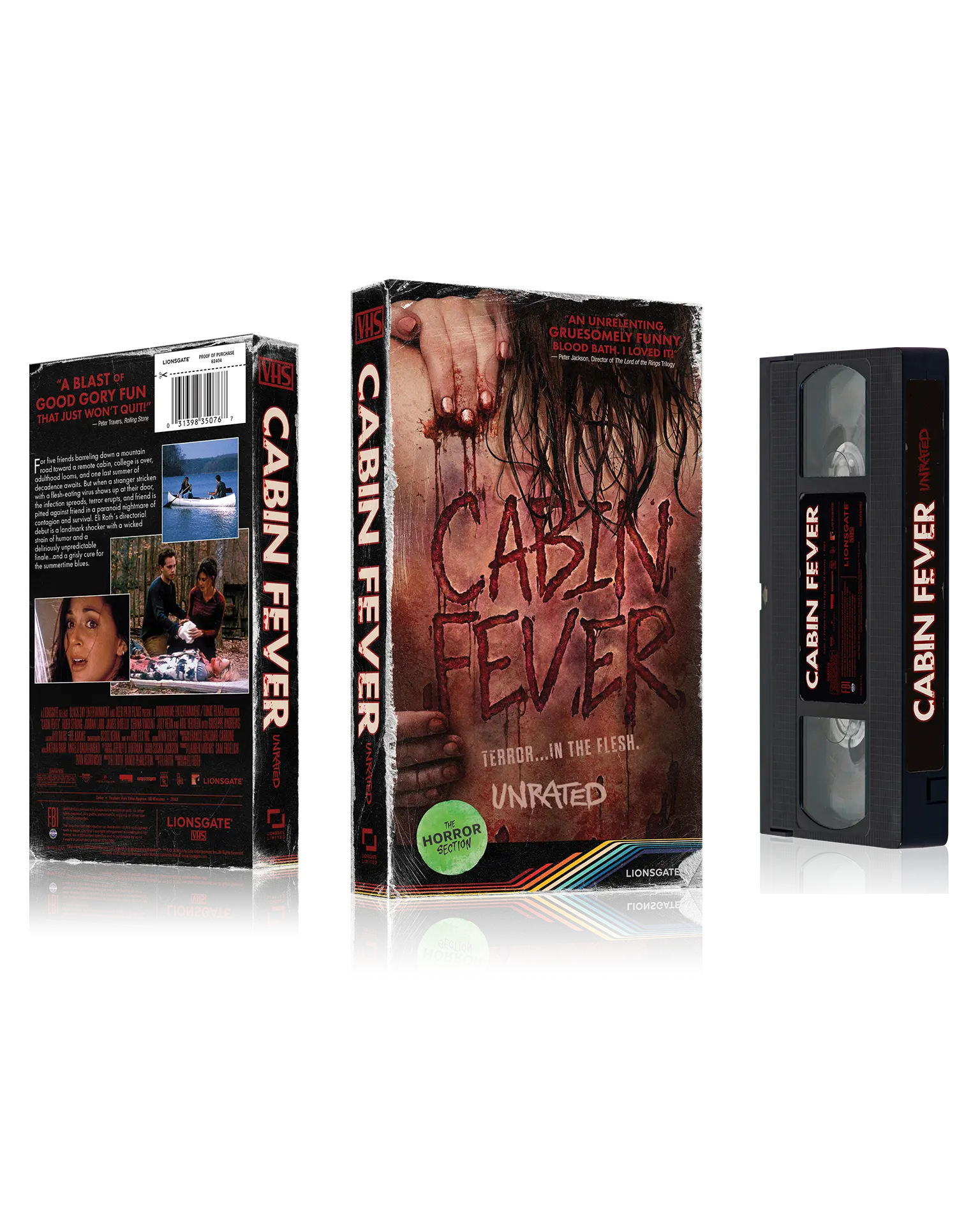 Cabin Fever VHS – BE KIND, REWIND EDITION - Image 2