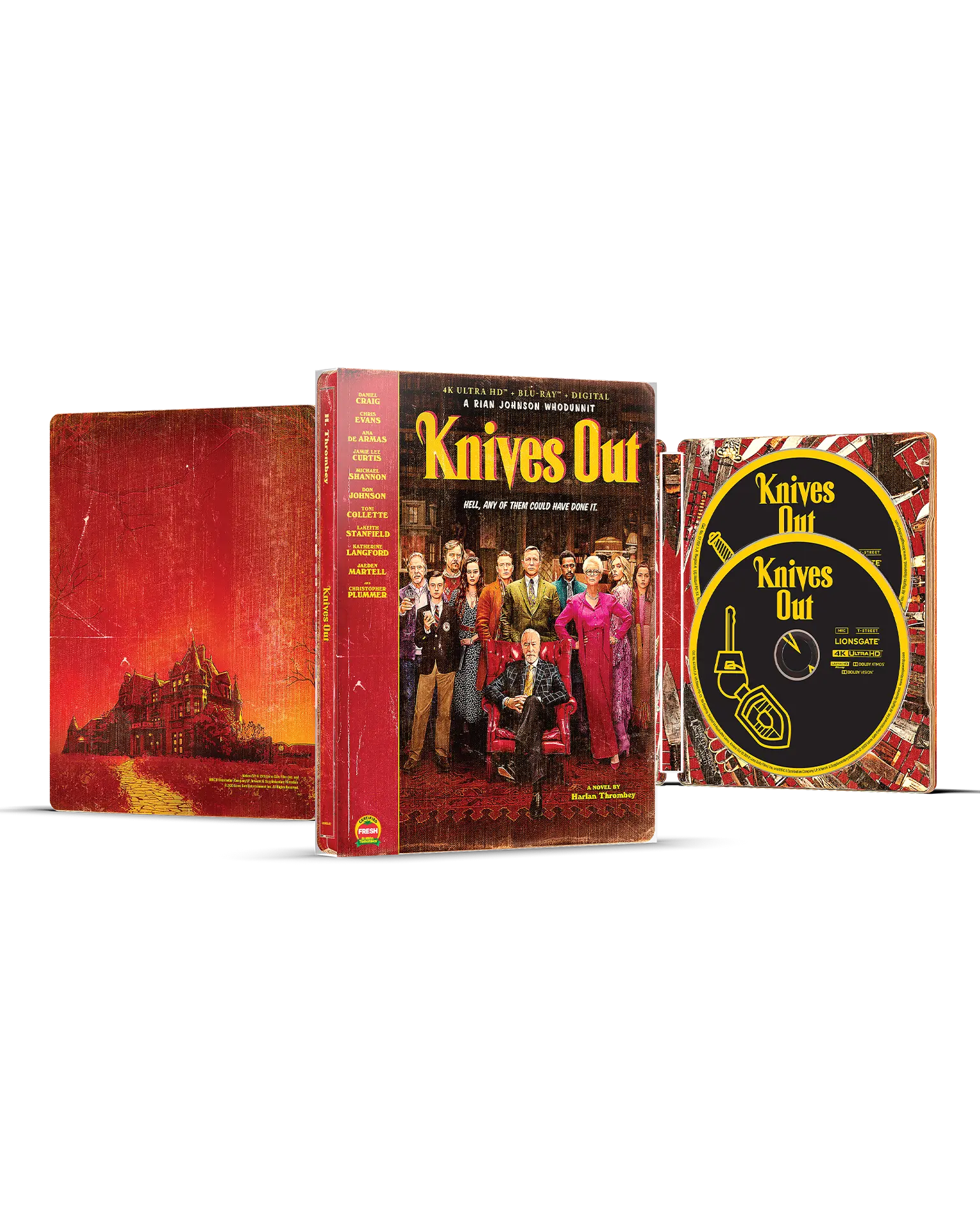 Knives Out 4K Steelbook® Reprint - Original Edition - Image 2