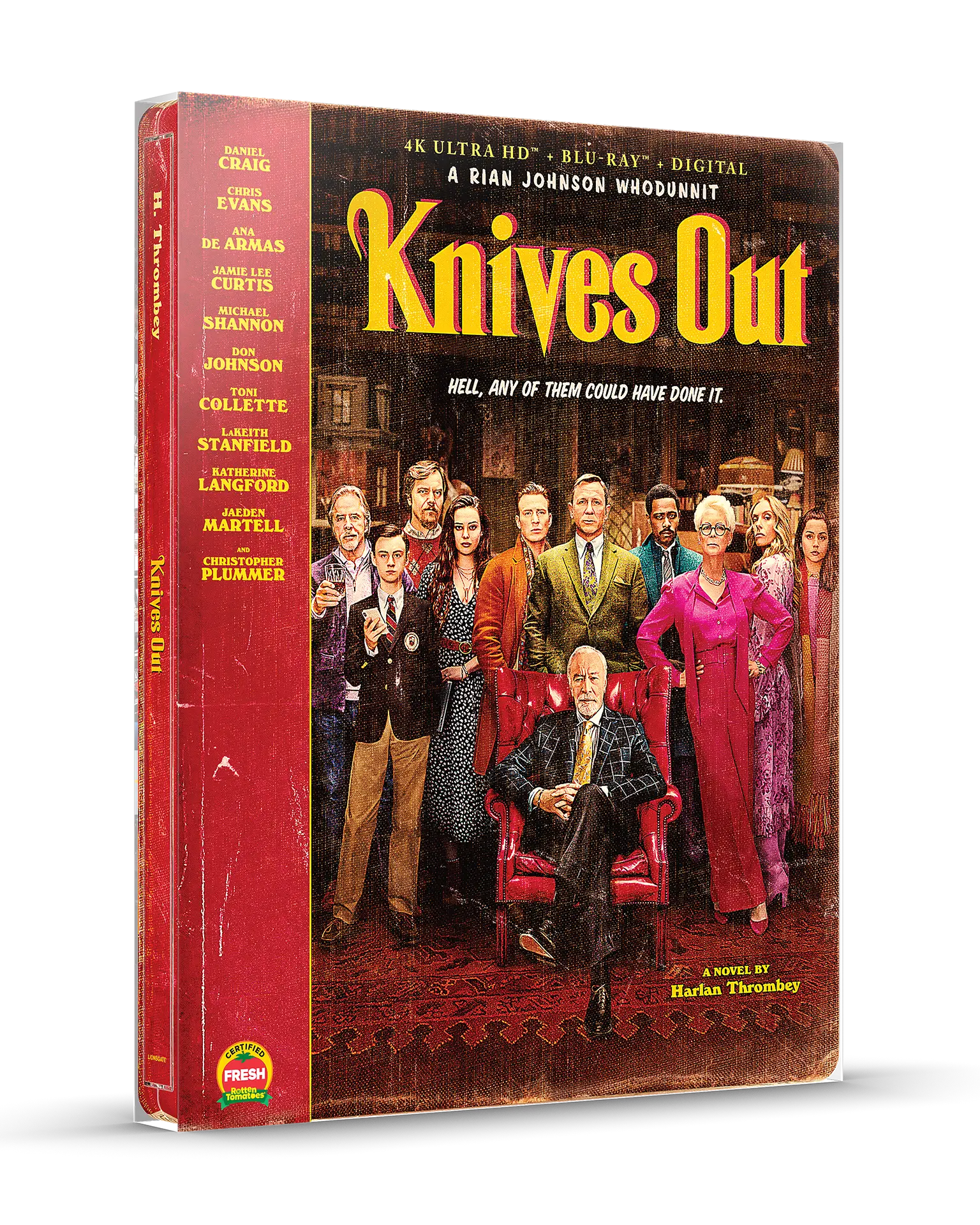Knives Out 4K Steelbook® Reprint - Original Edition - Image 3