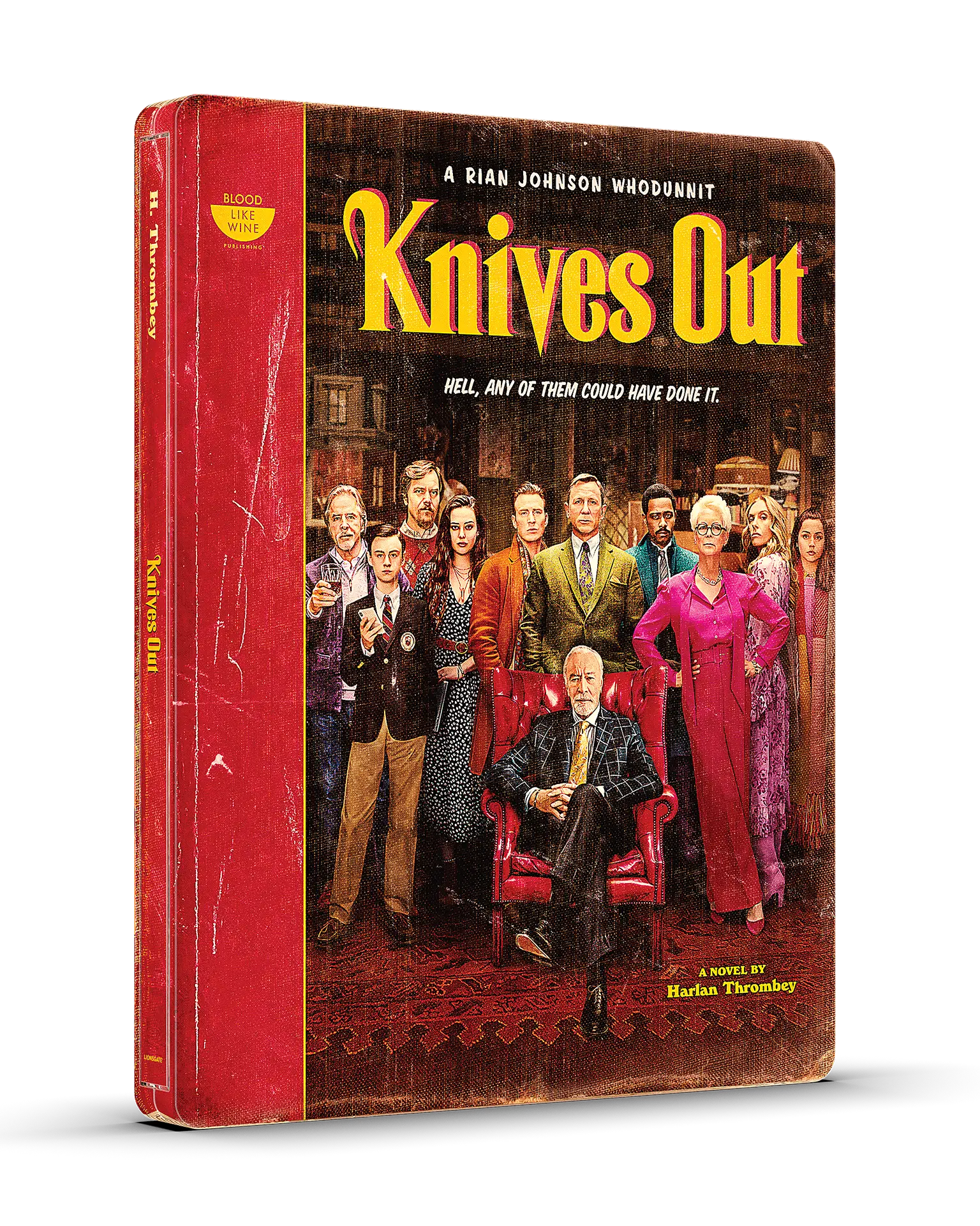 Knives Out 4K Steelbook® Reprint - Original Edition - Image 4