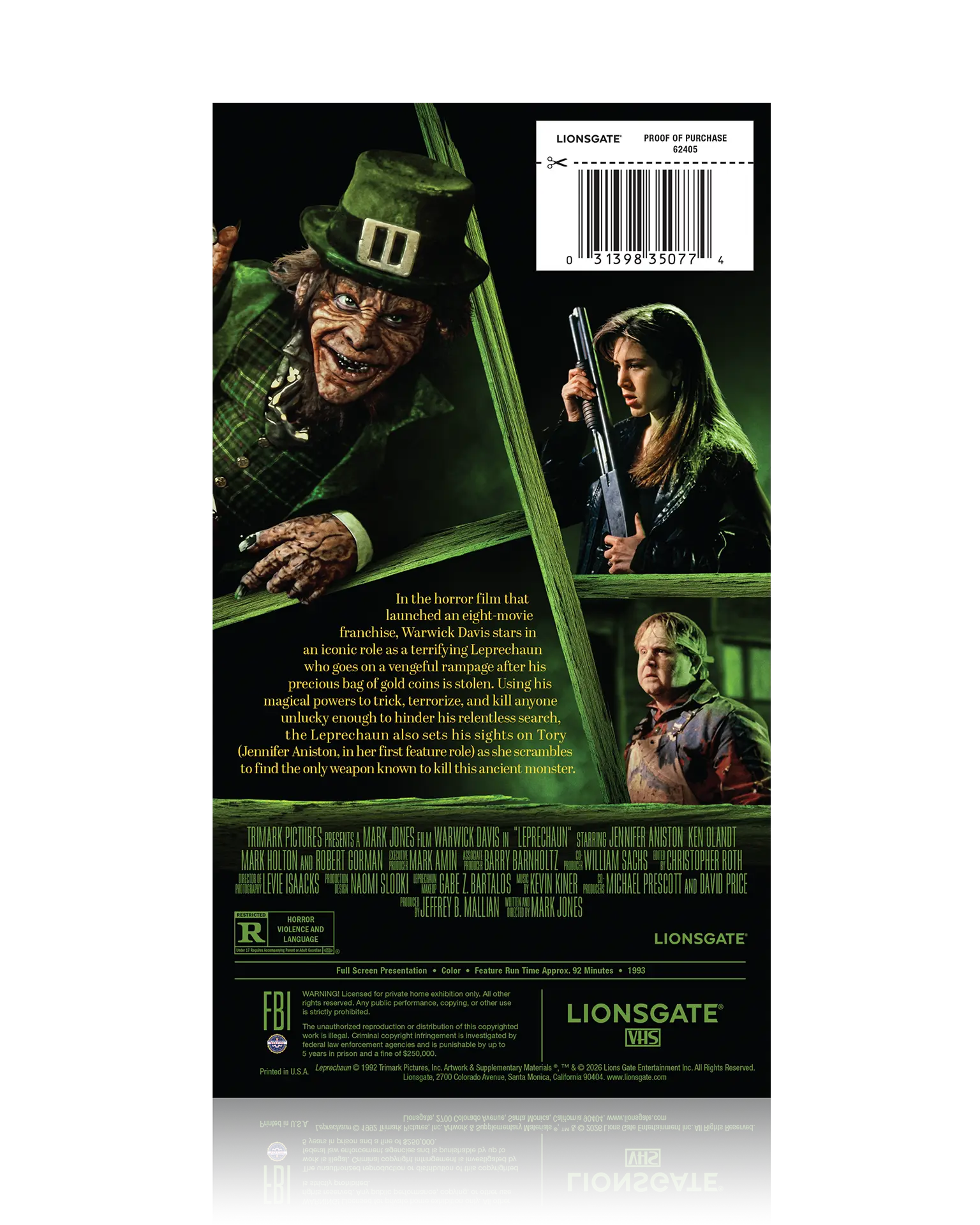 Leprechaun VHS – BE KIND, REWIND EDITION - Image 5