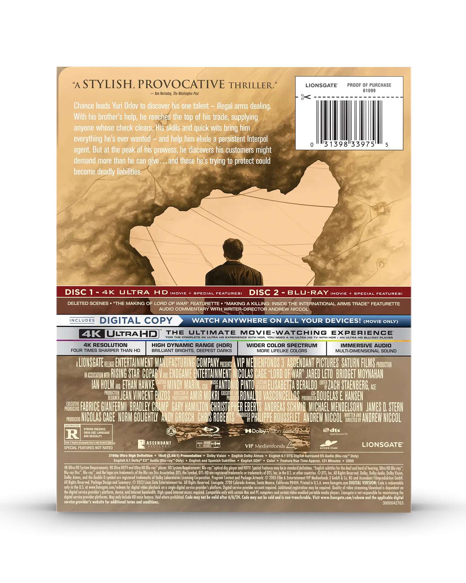 Lord of War 4K Steelbook® - Image 7