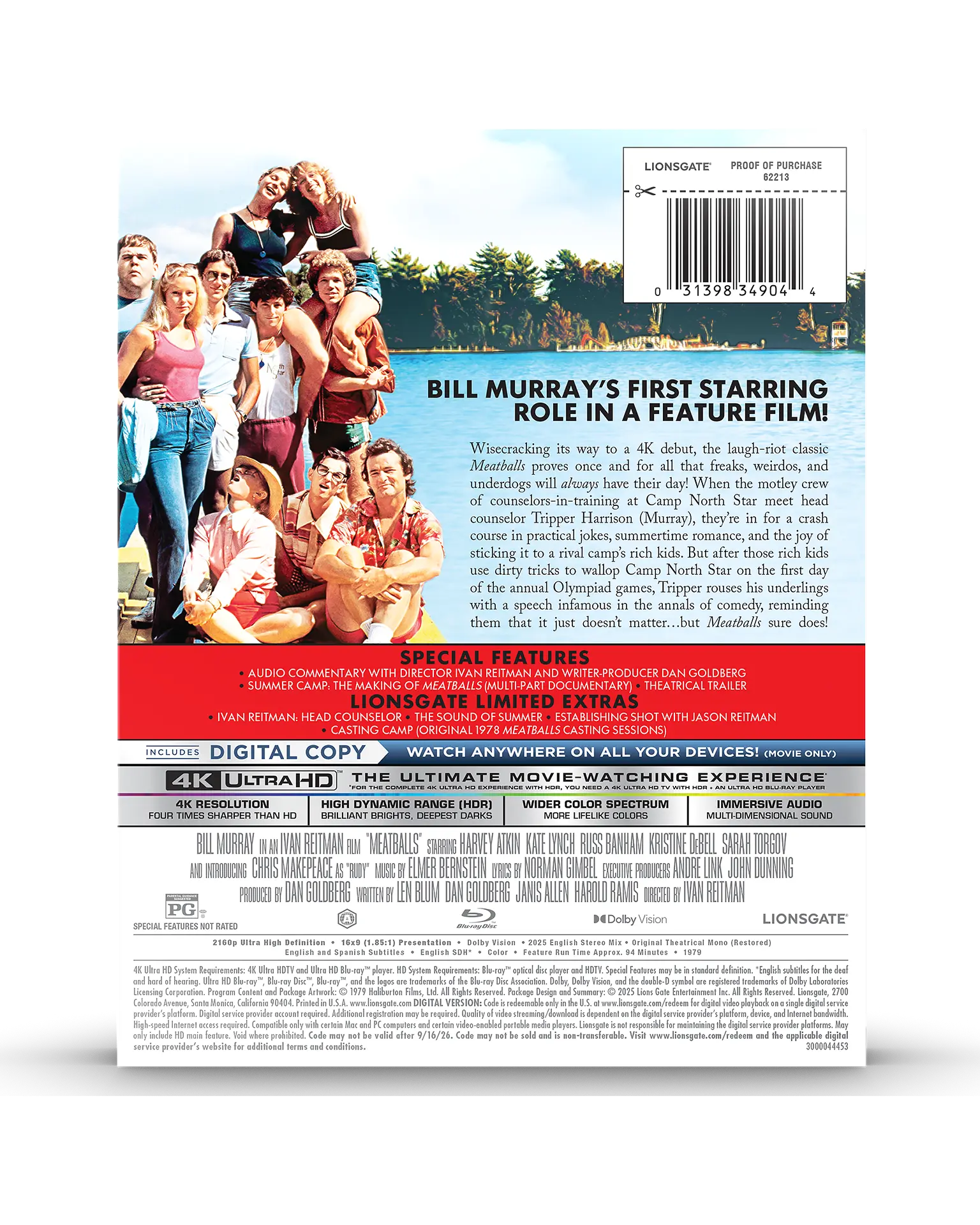 Meatballs 4K SteelBook® - Image 7