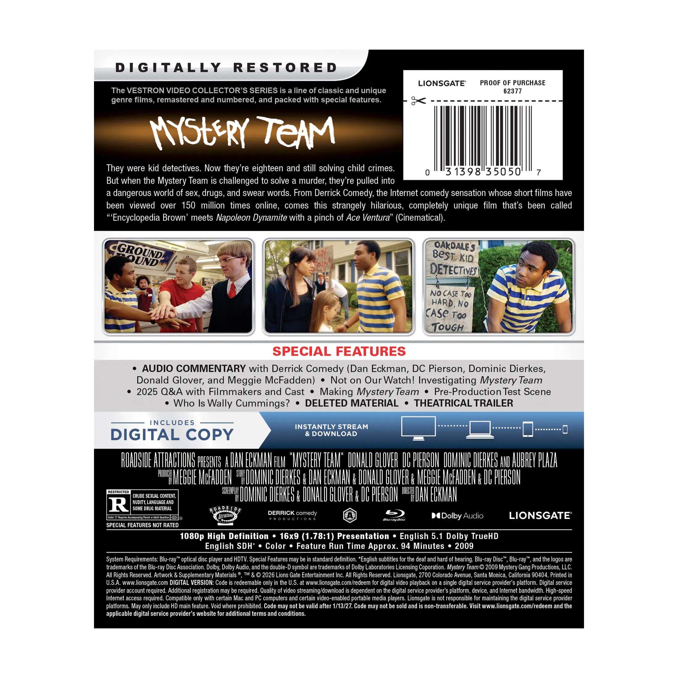 Mystery Team VESTRON Collector’s Series Blu-ray™ (#36) - Image 12