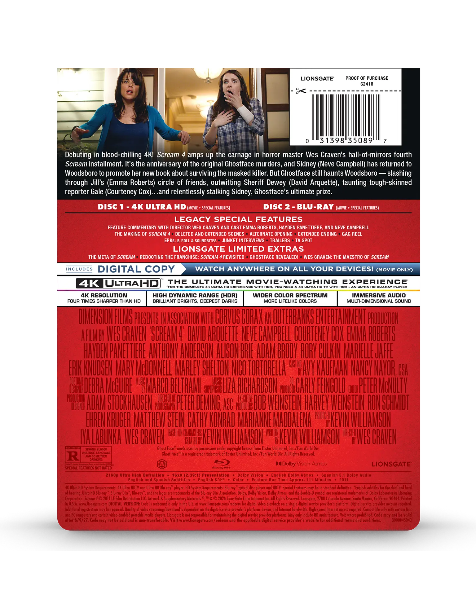 Scream 4 4K SteelBook® - Image 6