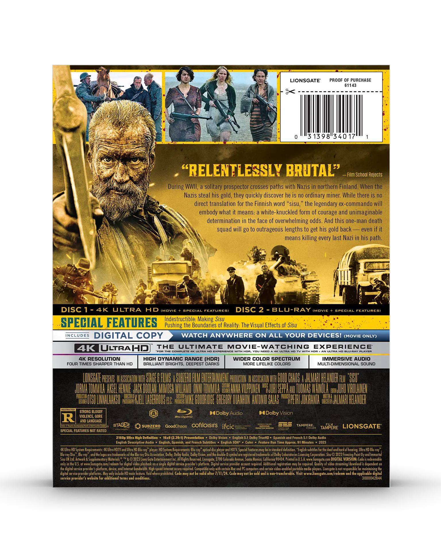 Sisu 4K SteelBook® - Image 7