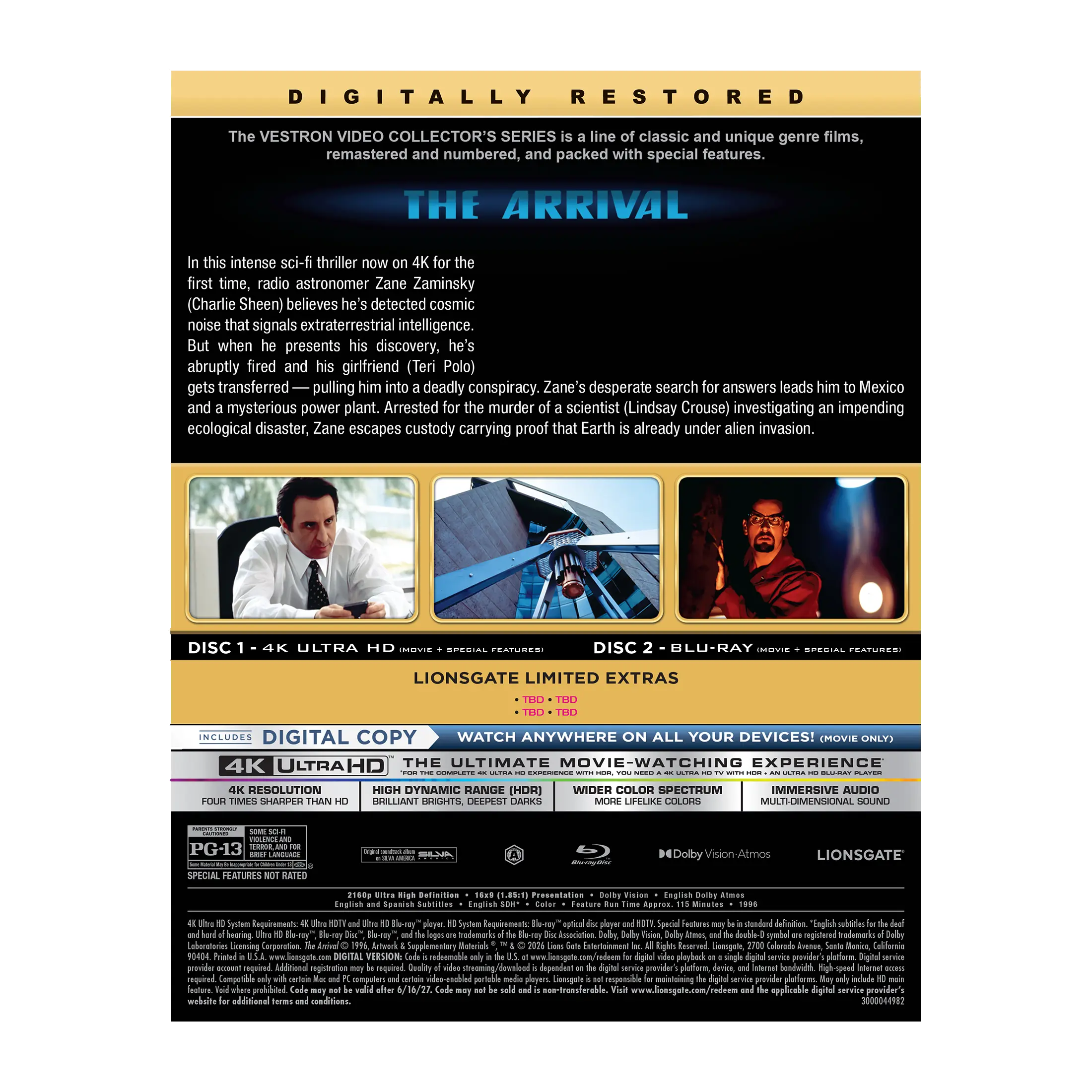 The Arrival– VESTRON Collector’s Series 4K (#40) - Image 6