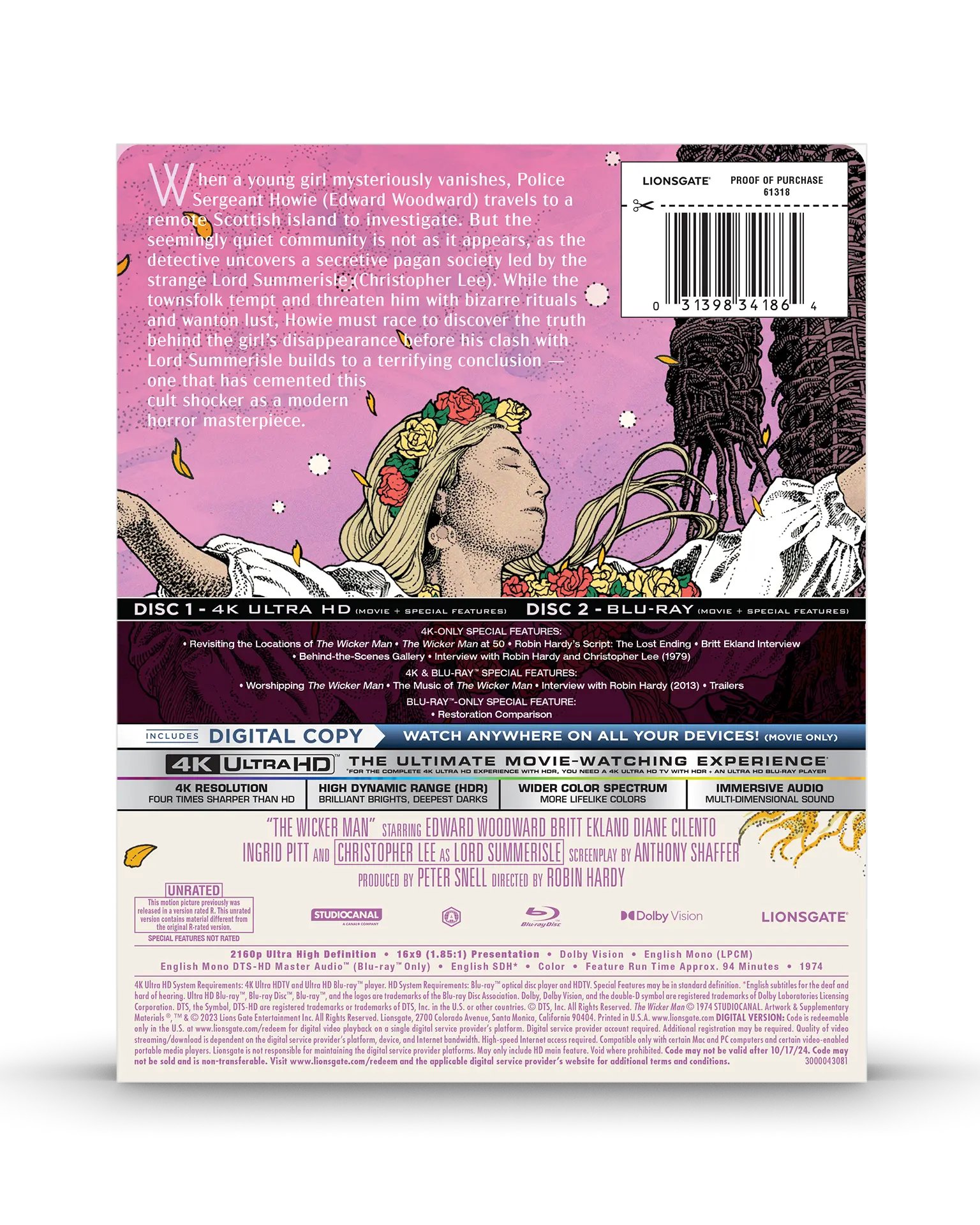 The Wicker Man 4K SteelBook® - Image 7