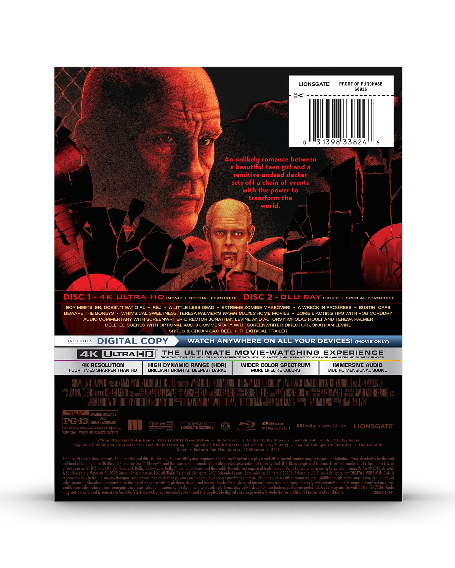 Warm Bodies 4K SteelBook® - Image 7